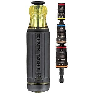 Klein Tools 20-in-1 Multi-Bit Impact Rated Sockets & Screwdriver Tool Set $26 + Free S&H