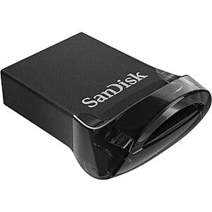 256GB SanDisk Ultra Fit USB 3.2 Flash Drive $17