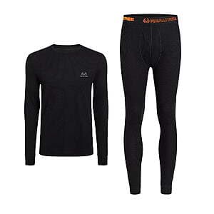 Realtree Men's Grand Canyon Baselayers Thermal Top & Pant Set (Limited Sizes) $8.55