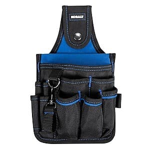 Kobalt Polyester Technician Tool Pouch $6 & More + Free Store Pickup