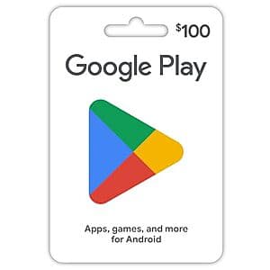 $100 Google Play Gift Card + $10 Amazon Promo Credit $100