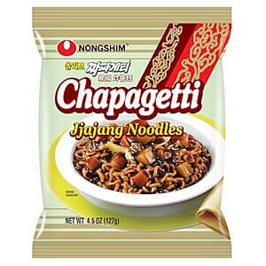 4-Pk 4.5-Oz Nongshim Chapagetti Jjajang Ramen Noodles 2 for $8.20 w/ S&S