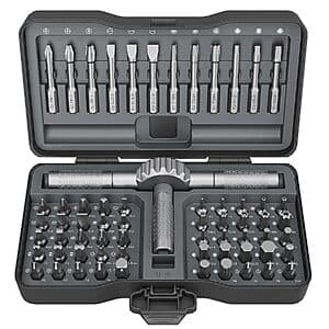 STREBITO 67-in-1 Magnetic Ratcheting Screwdriver Set $10.45