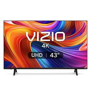 43" VIZIO V4K43M-08 4K UHD 60Hz LED Smart TV $128 + Free S&H