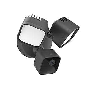 Blink Wired Floodlight Camera (Black or White) $30