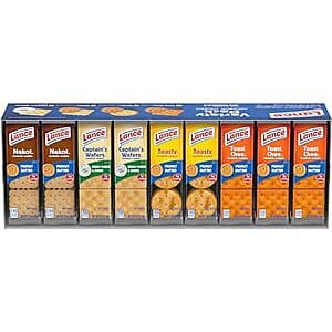 36-Count Lance Sandwich Crackers (Variety Pack) $10.40 w/ Subscribe & Save