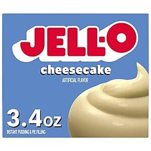 Select Accts: 3.4-Oz Jell-O Cheesecake Instant Pudding & Pie Filling Mix $1.05 w/ S&S