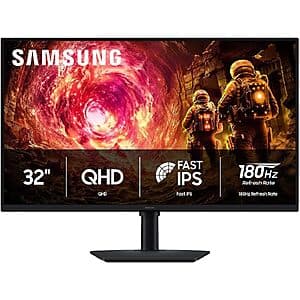 32″ Samsung Odyssey G5 G50F QHD 1440p 180Hz Gaming Monitor $199 + Free S/H