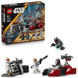 116-Pc LEGO Star Wars Siege of Mandalore Battle Pack Building Toy $18.40
