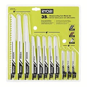 35-Pc RYOBI Multi-Purpose Reciprocating Saw Blade Set $25 + Free S&H