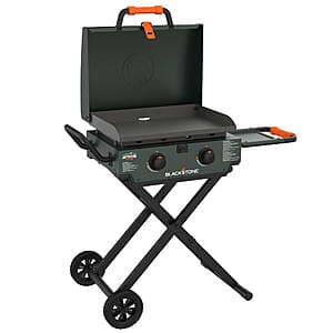 Blackstone 22" Adventure Ready 2-Burner Propane Omnivore Griddle w/ Flexfold Legs $147 + Free Shipping