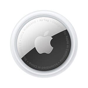 Apple AirTag Item Tracker $18