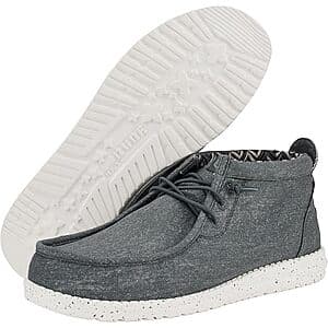 HeyDude Shoes: Men's Wally Work CE Slip-On $28, Women's Wendy Fleece Casual $26 & More