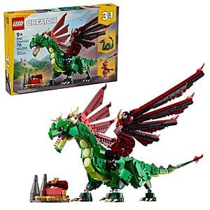 715-Piece LEGO Creator: 3-in-1 Medieval Dragon (31161) $48 + Free Shipping