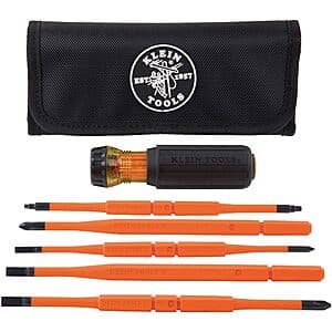Klein Tools 8-in-1 Insulated Interchangeable Screwdriver Set $40 + Free S&H