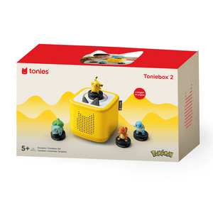 Tonies Toniebox 2 Screen Free Audio Player w/ 4x Pokémon Characters (Yellow) $99 + Free S&H