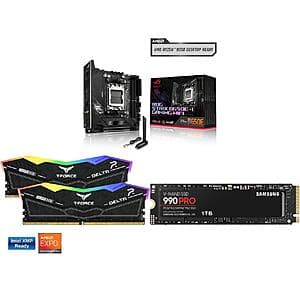 ASUS ROG Strix B650E-I MB + 16GB Team Group RAM + 1TB SAMSUNG 990 PRO SSD $470 + Free S&H