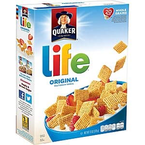 3-Pack 13-Oz Life Breakfast Cereal (Original) $7.10 w/ Subscribe & Save