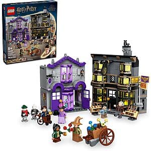 744-Pc LEGO Harry Potter Ollivanders & Madam Malkin's Robes Building Set $63 + Free S&H