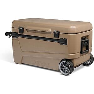 110-Qt Igloo Maxcold Glide Wheeled Cooler (Brown) $108 + Free S&H