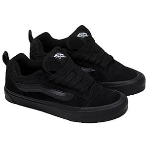 Vans Men's Knu Skool Sneaker (Black/Black) $24 + Free Shipping