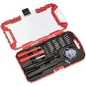 32-Piece Amazon Basics Electronics Screwdriver Set $9.55