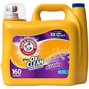 208-Oz Arm & Hammer Plus OxiClean Odor Blasters Liquid Laundry Detergent (Fresh Burst) 2 for $24 w/ Subscribe & Save