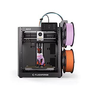 FLASHFORGE AD5X Multi-Color 3D Printer w/ Auto Leveling $233 + Free Shipping