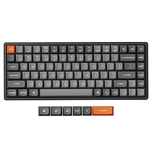 Keychron K2 Max 75% QMK Backlit Wireless Mechanical Keyboard (Red Switch) $47.50 + Free S&H