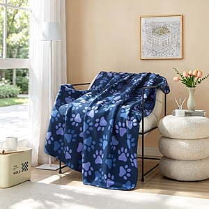 Mainstays 50"x60" Cozy Fleece Throw Blanket (various patterns) $4 + Free Pickup Only