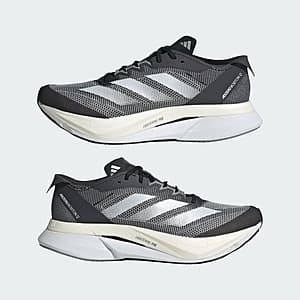 adidas Women's Adizero Boston 12 Running Shoes (Core Black / Cloud White) $26.50 + Free S/H