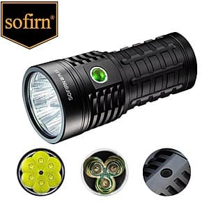 Sofirn Q8 Plus 16000lm USB C Rechargeable XHP50B Flashlight $38.20 + Free Shipping