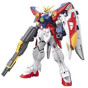 Bandai Hobby 5.5" HGAC Wing Gundam Zero 1/144 Scale Model Kit (#174) $15