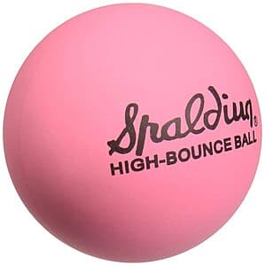 Select Areas: 2.4" Spalding Spaldeen High-Bounce Ball (Pink) $3.90