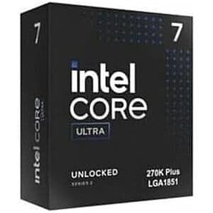 Intel Core Ultra 7 270K Plus 24-Core Processor $280 + Free S&H