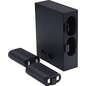 Insignia Xbox Series X Side Dock Dual Battery Charger w/ 2 Rechargeable Battery Packs (Black) $12 + Free Shipping