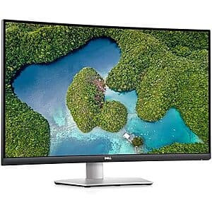 32" Dell S3221QS 4K UHD 60Hz FreeSync Curved Ultra-Thin Bezel Monitor (Silver) $250 + Free S/H