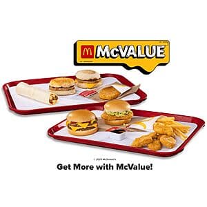 $10 Fandango Promo Code (valid toward 1 admission to any movie) Free w/ $10+ McDonald's Purchase (in restaurant or via app; receipt upload required)