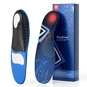 Plantar Fasciitis Orthotics Arch Support Feet Insoles w/ Motion Control from $10