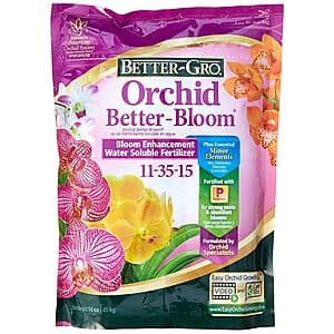 16-Oz Better-Gro Orchid Better Bloom Booster Fertilizer $6