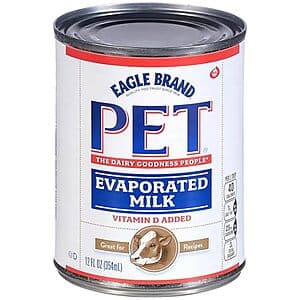 12-Oz PET Evaporated Milk w/ Vitamin D $1.20
