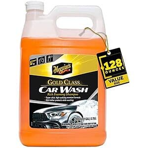 1-Gallon Meguiar's Gold Class Car Wash Foam $13.65 w/ S&S