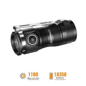 SOFIRN SC13 Nichia 519A 1100 Lumen Mini Flashlight w/ Battery (Black or Green) $11.50 + Free S/H on $29+