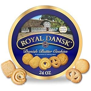 Select Accounts: 24-Oz Royal Dansk Danish Butter Cookies $5.10 w/ Subscribe & Save