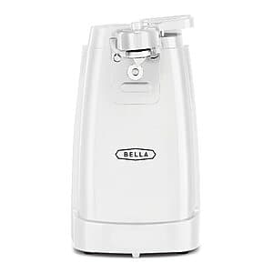 Select Accounts: BELLA Electric Can Opener and Knife Sharpener (White) $8.40