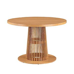 42" Beautiful Drew Round Fluted Base Dining Table from $64.25 + Free S&H
