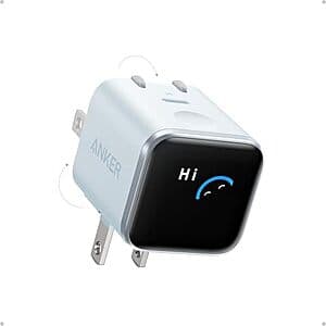 Anker Nano 45W USB-C Charger w/ Smart Display $30 + Free Shipping