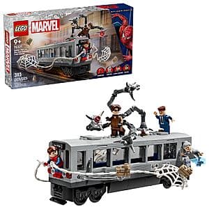 393-pc LEGO Marvel Spider-Man vs. Doc Ock Subway Train Scene (76321) $45 + Free S&H