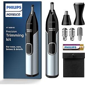 Philips Norelco Nose Trimmer 5000 for Nose, Ears & Eyebrows $17