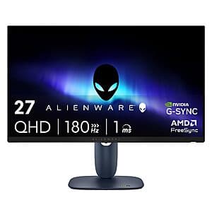 27" Alienware AW2725DM 1440p 180Hz Gaming Monitor $180 + Free Shipping